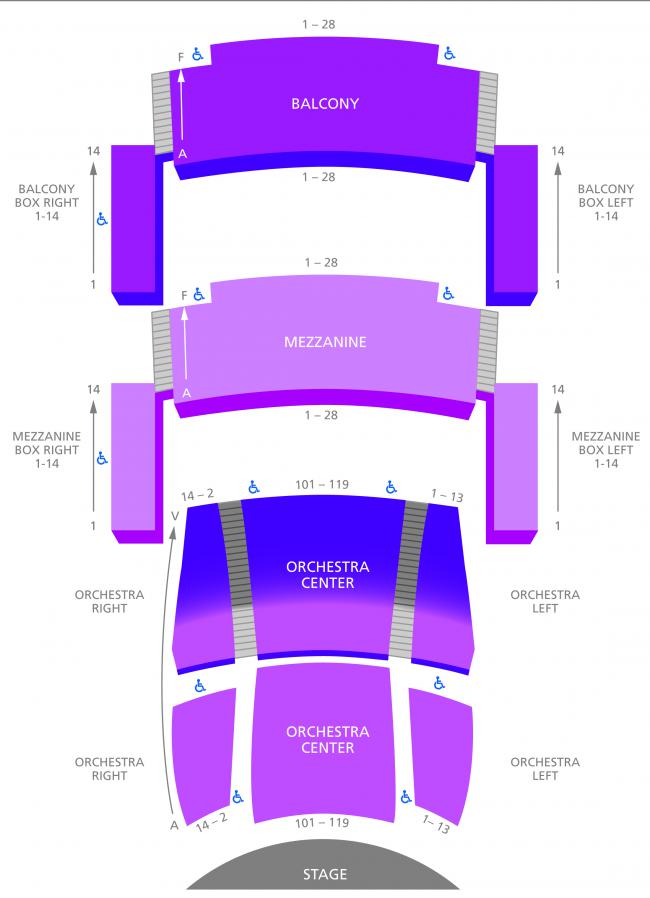Miami Dade Auditorium Seating Chart